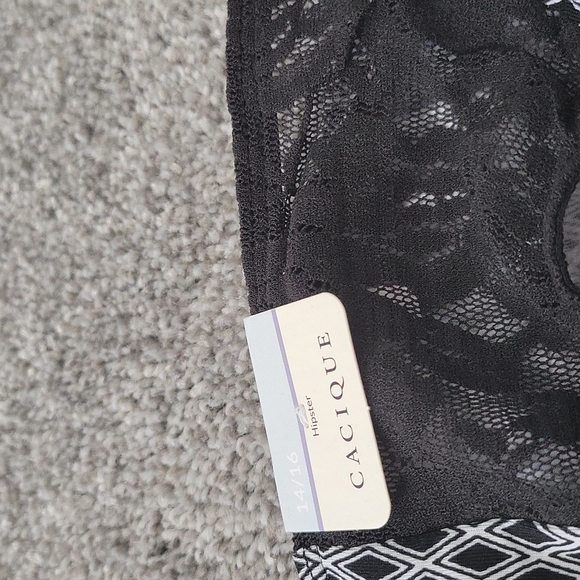Cacique Intimates & Sleepwear Nwt Cacique Hipster Panty With Lace